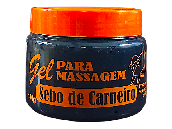 Gel Massagem Sebo Carneiro 140g Garbin