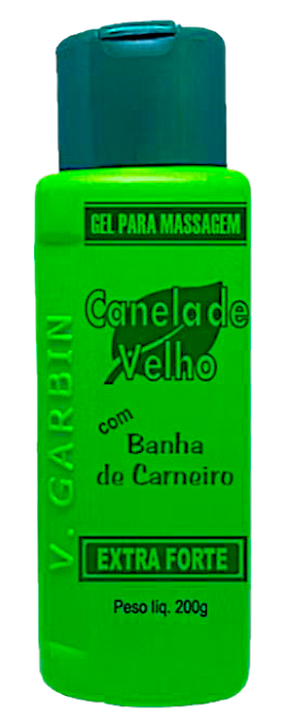 Gel Massagem Canela De Velho 200g Garbin