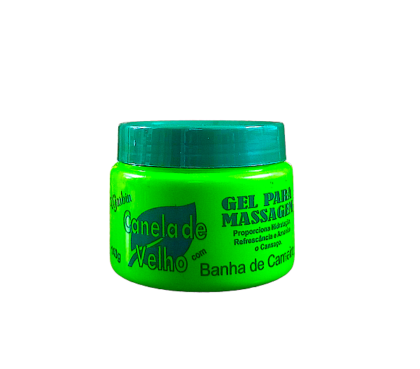 Gel Massagem Canela Velho 140g Garbin