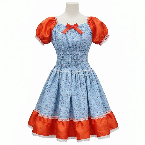 Vestido Caipira Adulto