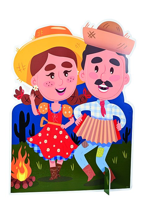 Painel Casal Junino