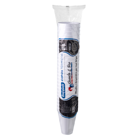 Copo Térmico C/25 300ml Bompack