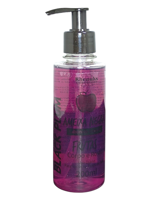 Sabonete Liquido 200ml Corpo & Rosto Ameixa Rhenuk