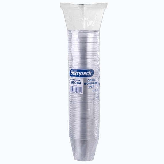Copo C/50 266ml Bompack