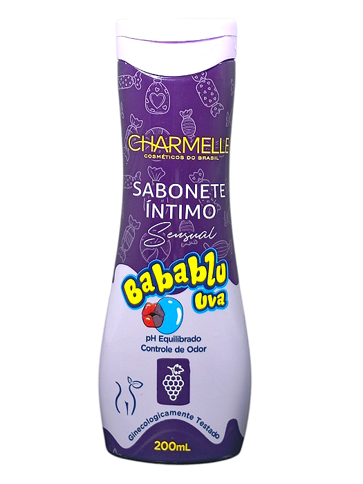 Sabonete Intimo Babblu Uva 200ml Charmelle