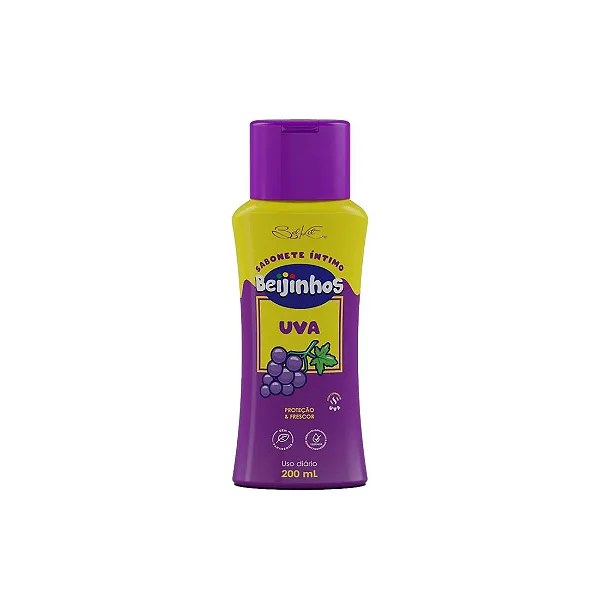 Sabonete Intimo 200ml Beijinhos Uva Belkit
