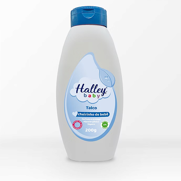 Talco Infantil 200g Azul Halley Labate