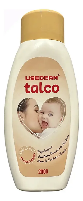 Talco Usederm 200g Halley Labate