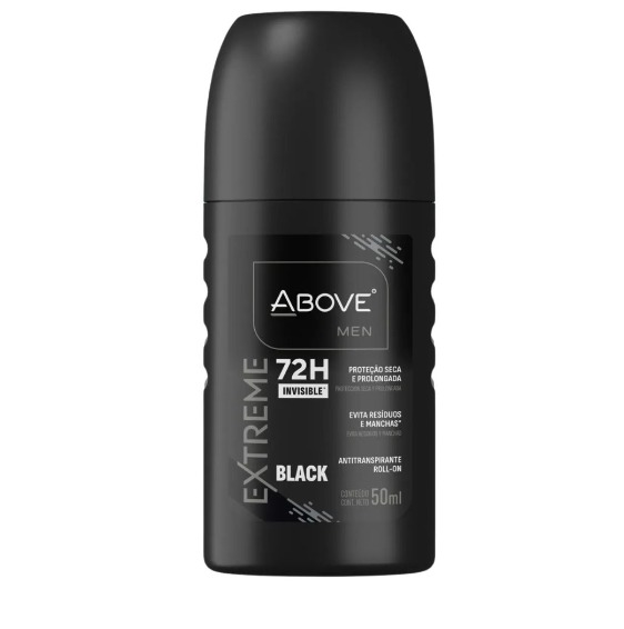 Desodorante Above Extreme Black 50ml Baston