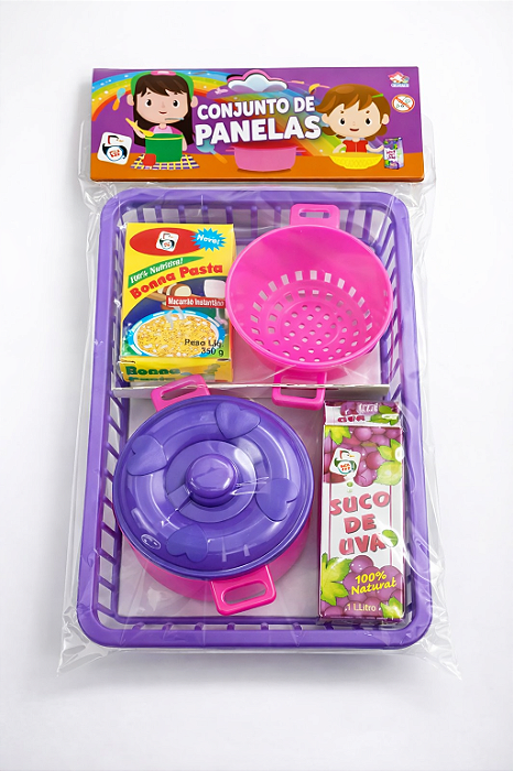 Conjunto Panelas Brinquedo