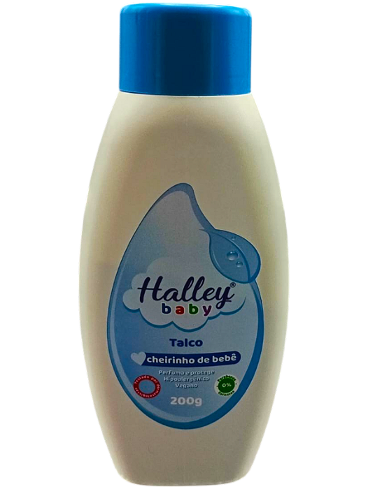 Talco Infantil 200g Azul Halley Labate