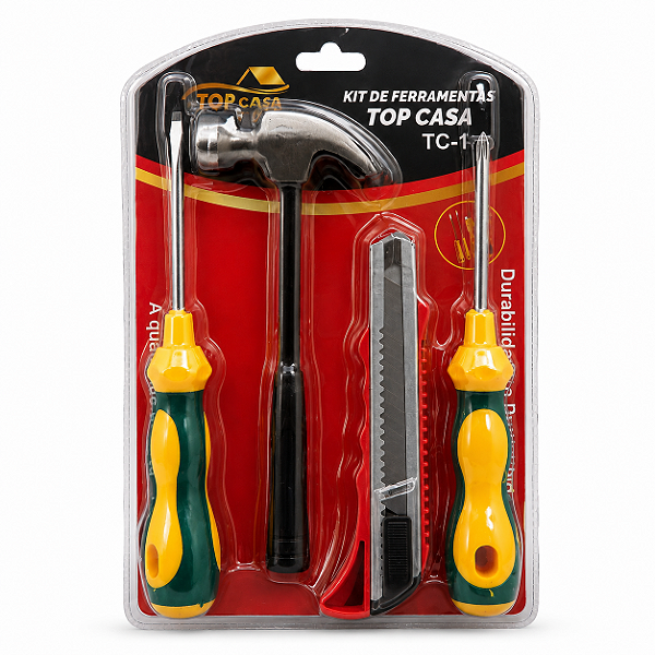 Kit Ferramentas 4 Peças