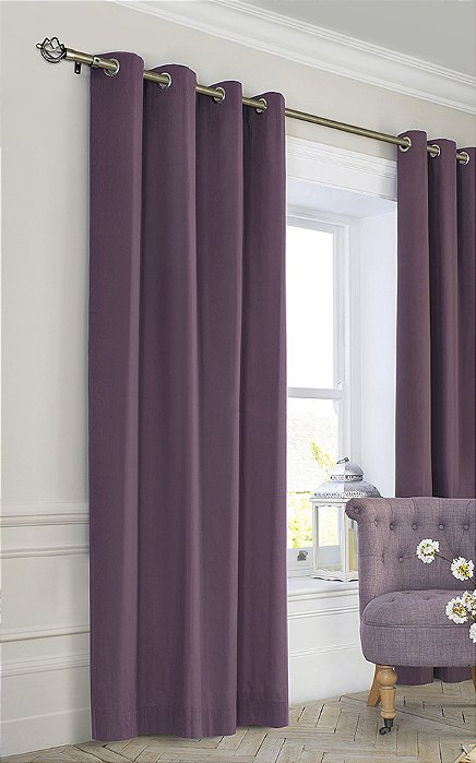 Kit Varão Extensível 120 a 210cm 25/28mm Coroa Ouro Velho