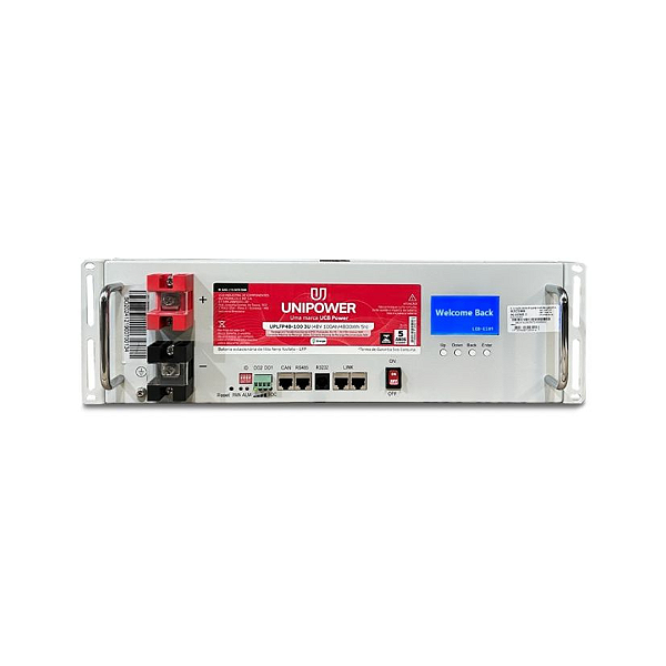 Bateria De Lítio Unipower 48V 200Ah 9,6kWh LiFePO4 IW