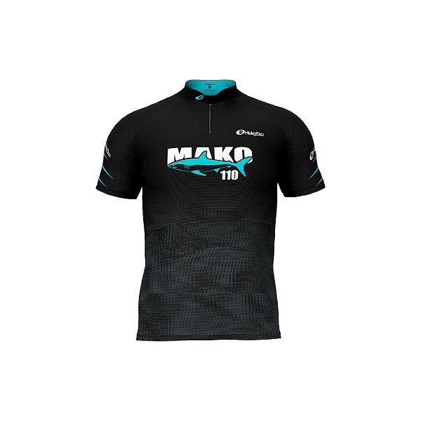 Camisa de Pesca MAKO 110 Manga Curta DryFlex Presa Viva