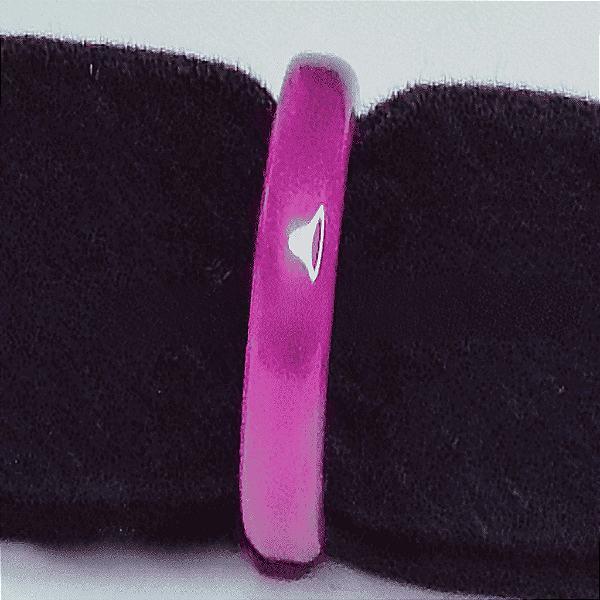 Aliança Pedra Ágata Pink - Amor e Emoções