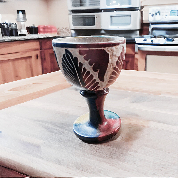 Taça Artesanal Pedra Sabão - Rústica e Natural