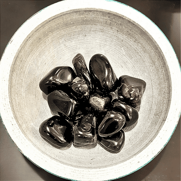 Ônix Bruto e Rolado Pedra Preciosa: Poder e Realização Pessoal