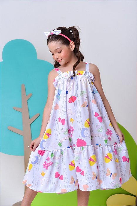 Vestido Desenho Mágico