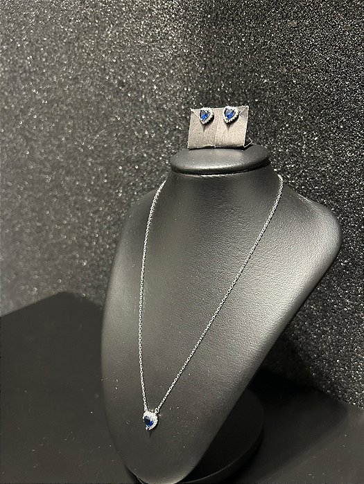 CONJUNTO COLAR E BRINCO