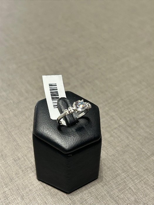 ANEL SOLITARIO PEDRA GRANDE