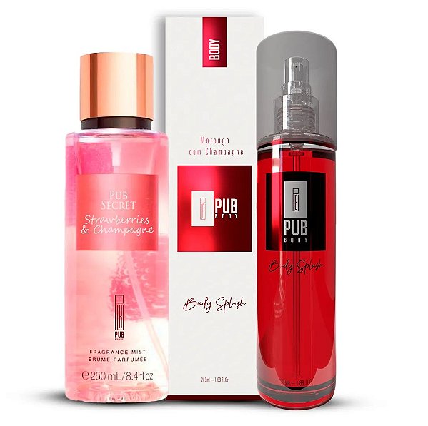 BODY SPLASH MORANGO COM CHAMPAGNE N°01