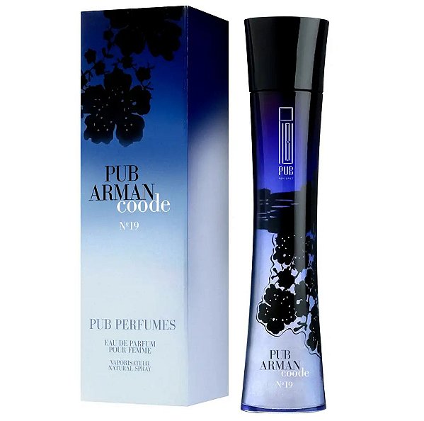 PERFUME PUB ARMANI CODE FOR WOMAN N°19