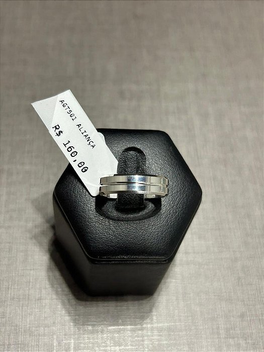 ALIANÇA GROSSA FRISO