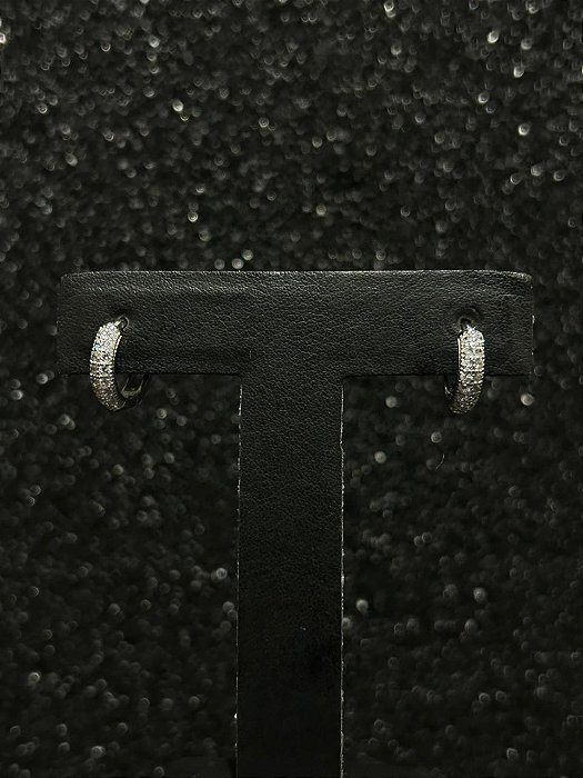 BRINCO ARGOLA CRAVEJADO