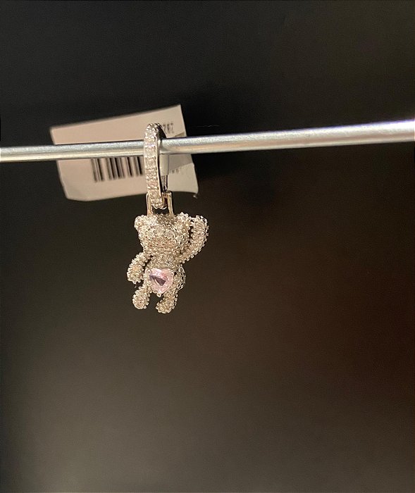 PINGENTE URSO CRAVEJADO
