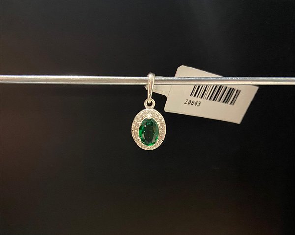 PINGENTE PONTO DE LUZ VERDE