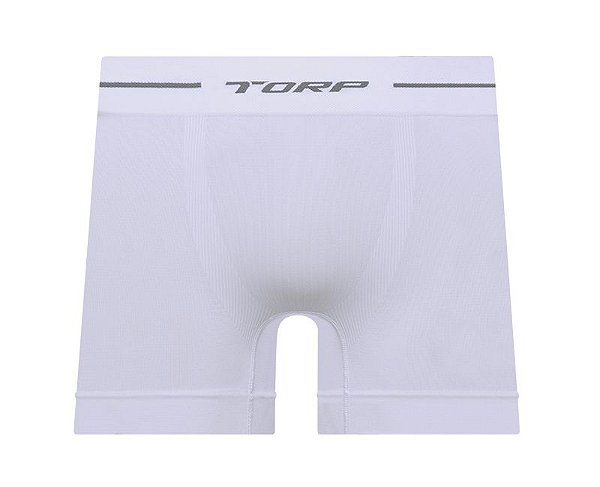 Cueca Boxer Torp Microfibra Sem Costura Branco - Ref 8001