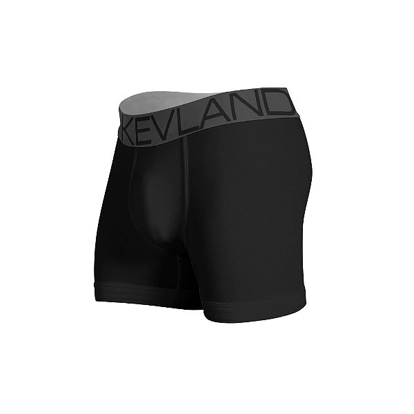 Cueca Boxer Kevland Oxford Preta