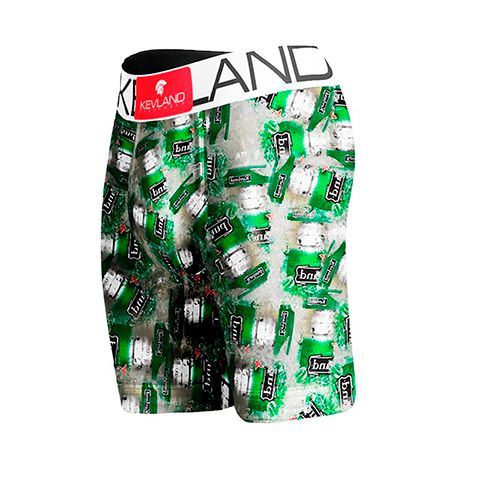 Cueca Boxer Long Leg Kevland Beer On Ice