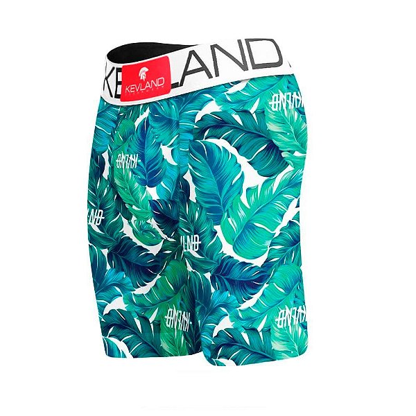 Cueca Boxer Long Leg Kevland Folhagem