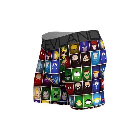 CUECA BOXER KEVLAND SUPER HERÓIS