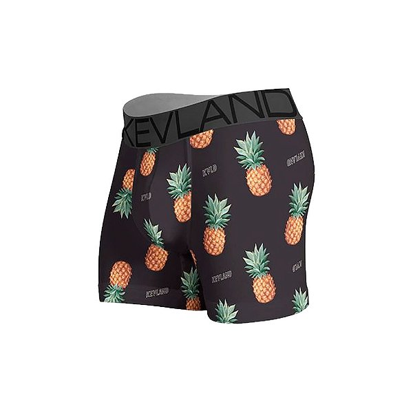 Cueca Boxer Kevland Abacaxi Tropical