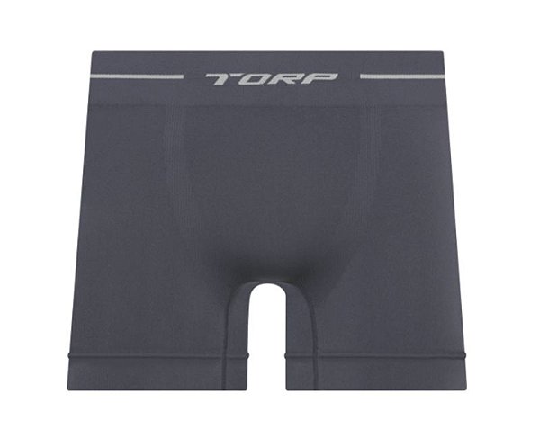 Cueca Boxer Torp Microfibra Sem Costura Chumbo - Ref 8001