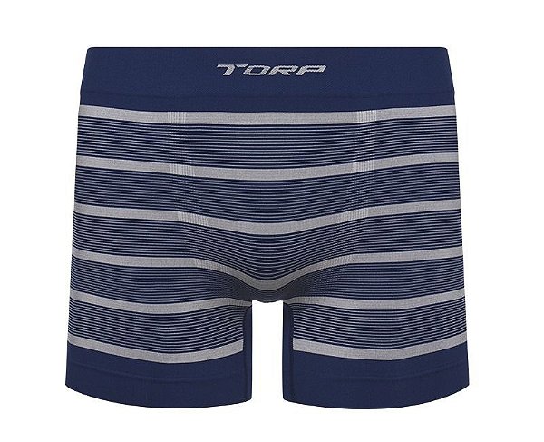 Cueca Torp Boxer Microfibra Sem Costura Azul Noite - R8408