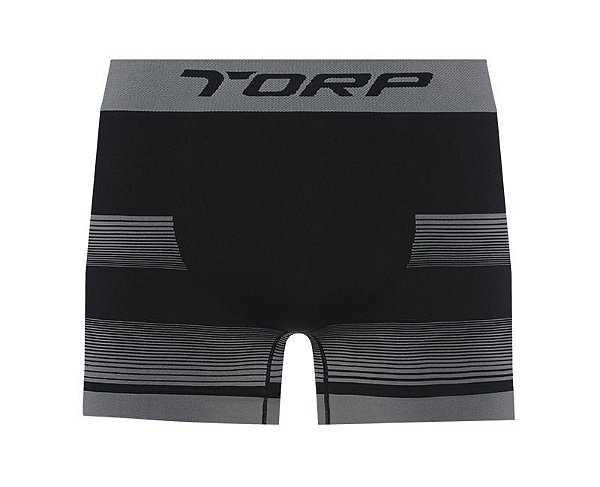 Cueca Torp Boxer Microfibra Sem Costura Cor Preto - R8410