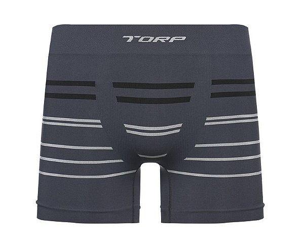 Cueca Torp Boxer Microfibra Sem Costura Cor Chumbo - R8465