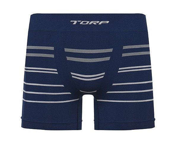 Cueca Torp Boxer Microfibra Sem Costura Cor Azul - R8465