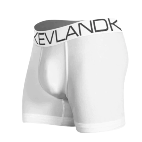 Cueca Boxer Kevland Microfibra Branca