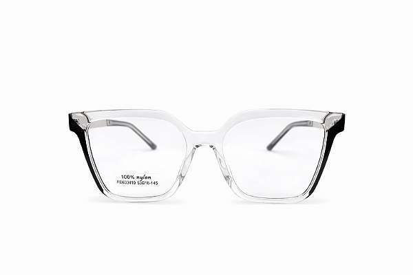 Óculos Eliane Rock Transparente - Feminino