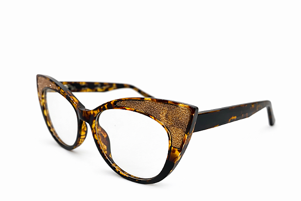 Óculos Taty Animal Print - Feminino