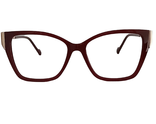 Armação de Óculos de Grau Feminino Quadrado