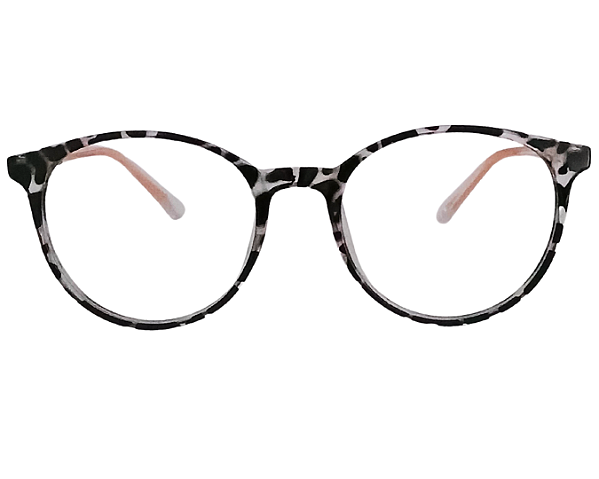 Armação de Óculos de Grau Feminino Redondo