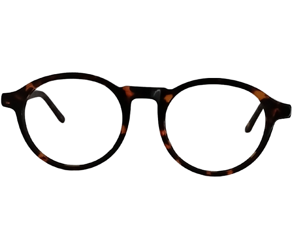 Armação de Óculos de Grau Feminino Redondo