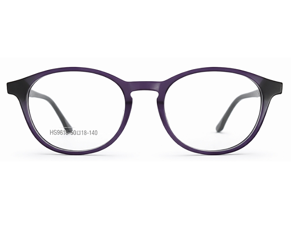 Armação de Óculos de Grau Masculino Redondo