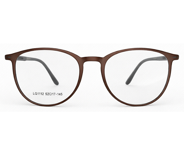 Armação de Óculos de Grau Masculino Redondo